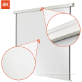 Wall Mounted Matte White Rollers Manual Projector screen